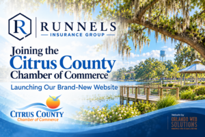 Runnels Insurance Group Joins Citrus County Chamber and Launches New Website